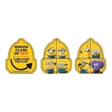 Minions Flaps School Bag 18 Inch